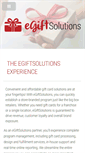 Mobile Screenshot of egiftsolutions.com